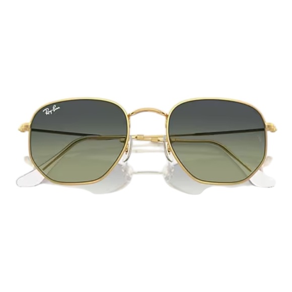 Ray-Ban Accessories - Ray-Ban Hexagonal | Green Vintage | Polished Arista Gold